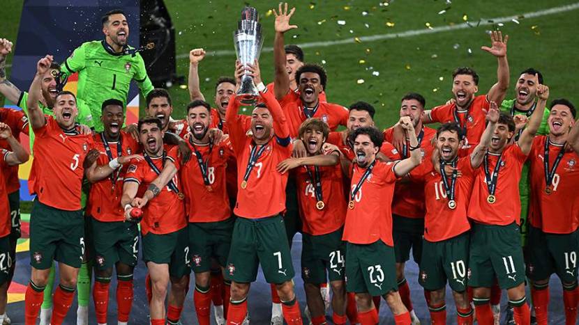 Сборная Португалии победила Испанию в финале Лиги наций по пенальти смотреть онлайн