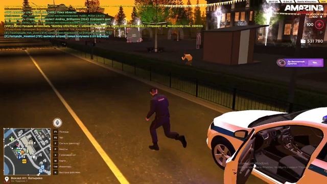 ПЕРВЫЙ РАЗ В ПАТРУЛЕ! БУДНИ ППС на AMAZING RP в GTA CRMP смотреть онлайн