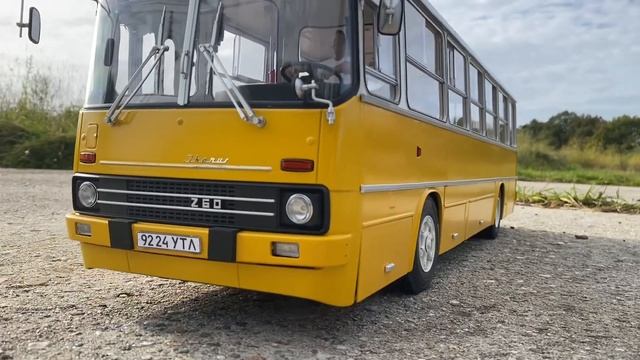Обзор Икарус 260 от Deagostini модель в масштабе RC Bus 1:12 смотреть онлайн
