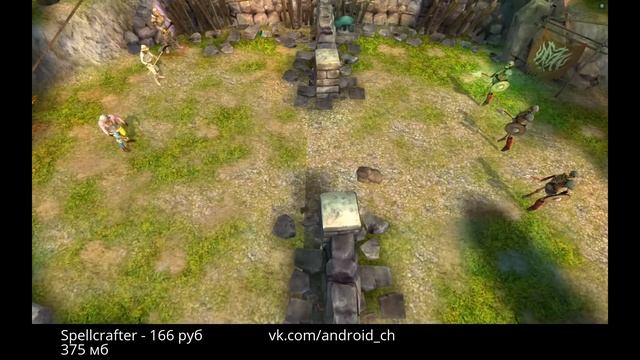 Spellcrafter - Интересная пошаговая РПГ на Android(Обзор/Review) смотреть онлайн