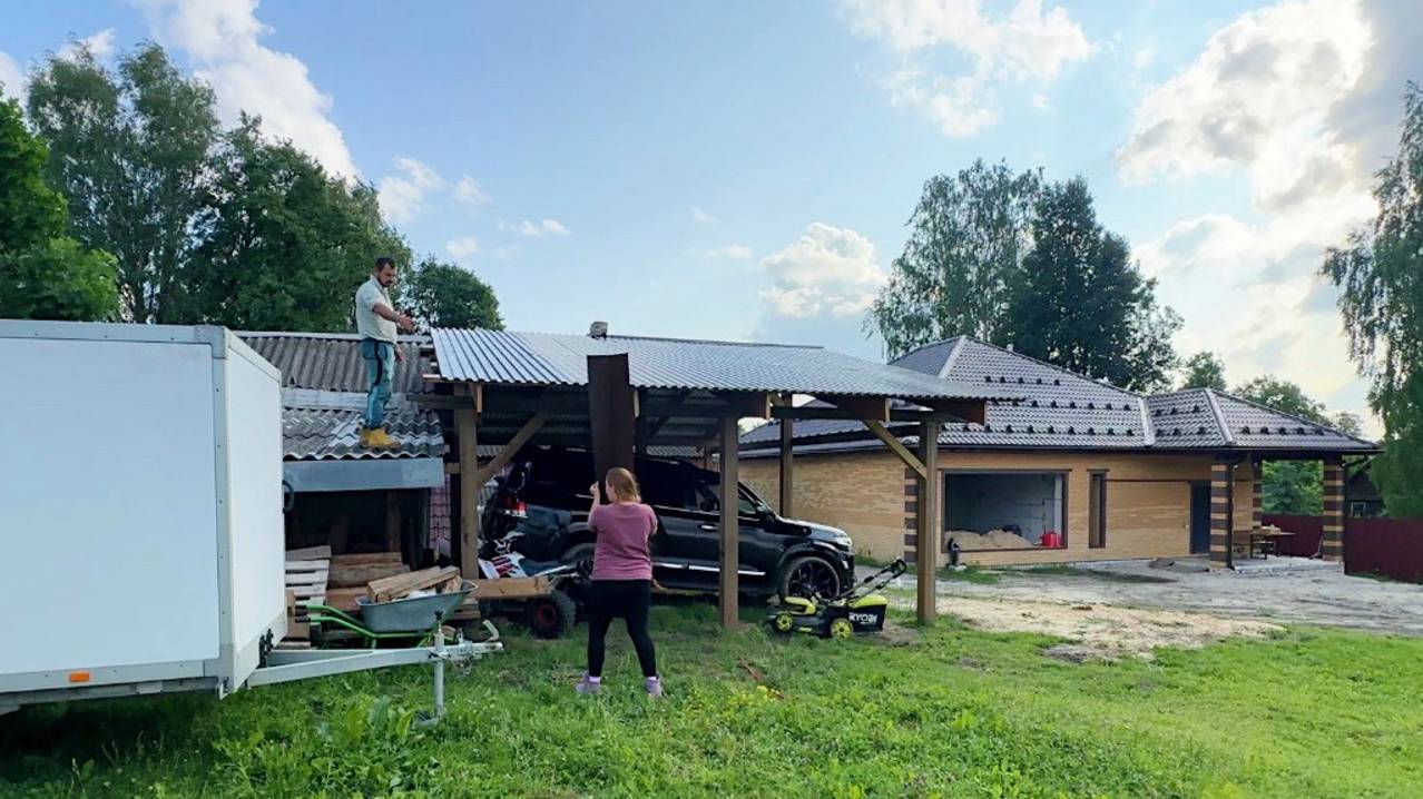 Откуда все берется? И как с этим бороться? Вот это техника! Без работы в деревне не сидим! смотреть онлайн