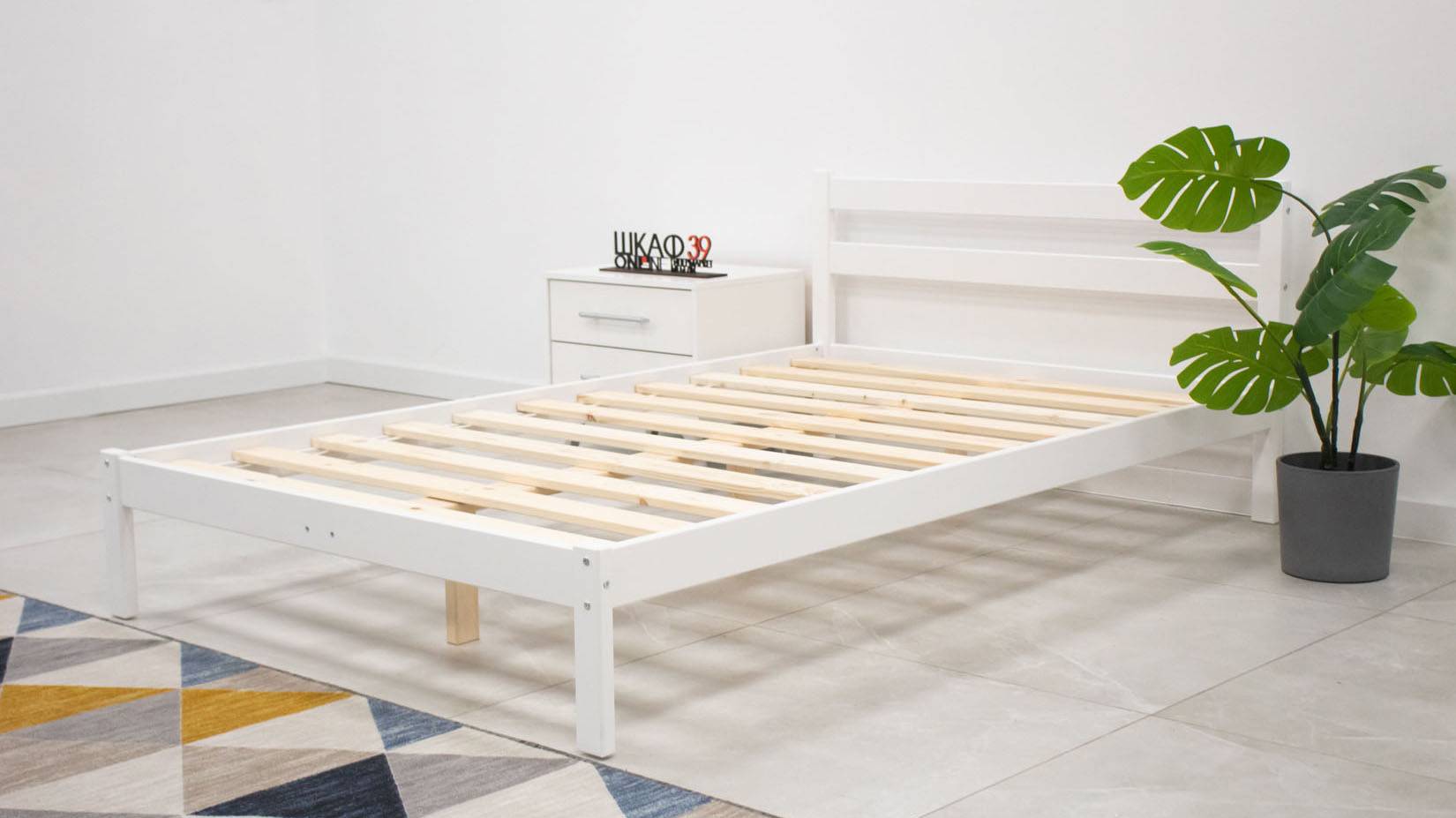 Фиджи 120 кровать модель 5 массив цвет натуральная береза смотреть онлайн