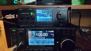 M0NKA (UHSDR-QRP) vs IC-7300. Часть 4. SSB, перегруженная частота, помехи от близкостоящих станций.