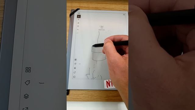 Планшет с электронными чернилами ReMarkable 2 .