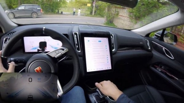 Hongqi HS3 - поехали,  разгон от 0 до 100