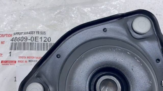 48609-0E120 486090E120 Оригинал Опора амортизатора (FR)