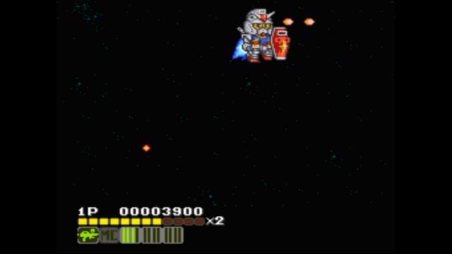 Super Nintendo (Snes) 16-bit SD Kidou Senshi Gundam - V Sakusen Shidou Stage 1 Прохождение