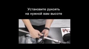 Видео инструкция по сборке аккумуляторной газонокосилки 48в