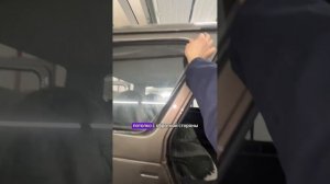 Перетяжка потолка в Алькантару на УАЗике