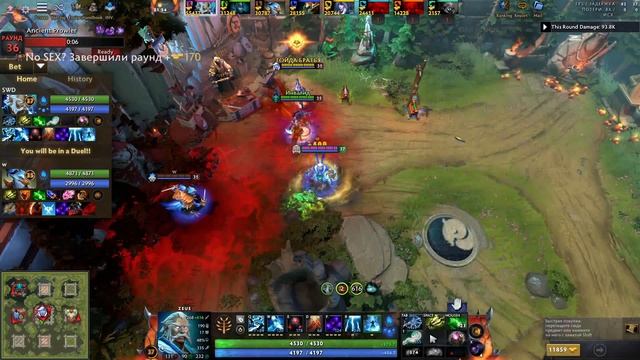 1 000 000 УРОНА :D ZEUS CUSTOM HERO CHAOS - DOTA 2 смотреть онлайн