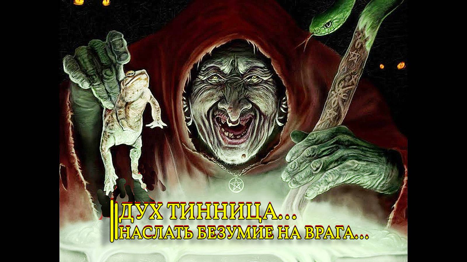 ДУХ ТИННИЦА... НАСЛАТЬ БЕЗУМИЕ НА ВРАГА...ДЛЯ ПРАКТИКОВ смотреть онлайн