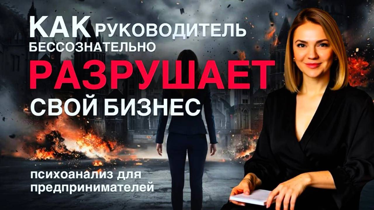 Как руководитель бессознательно разрушает свой бизнес #Психоанализ для предпринимателей смотреть онлайн