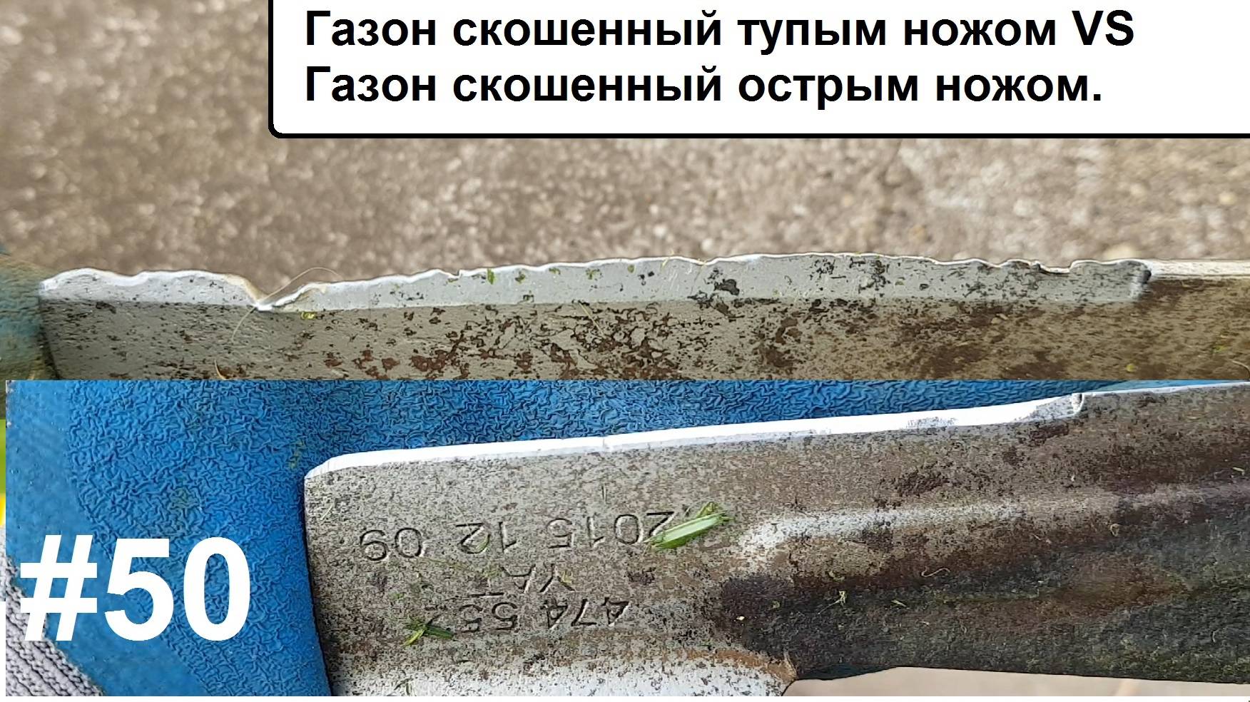 Газон скошенный тупым ножом. смотреть онлайн