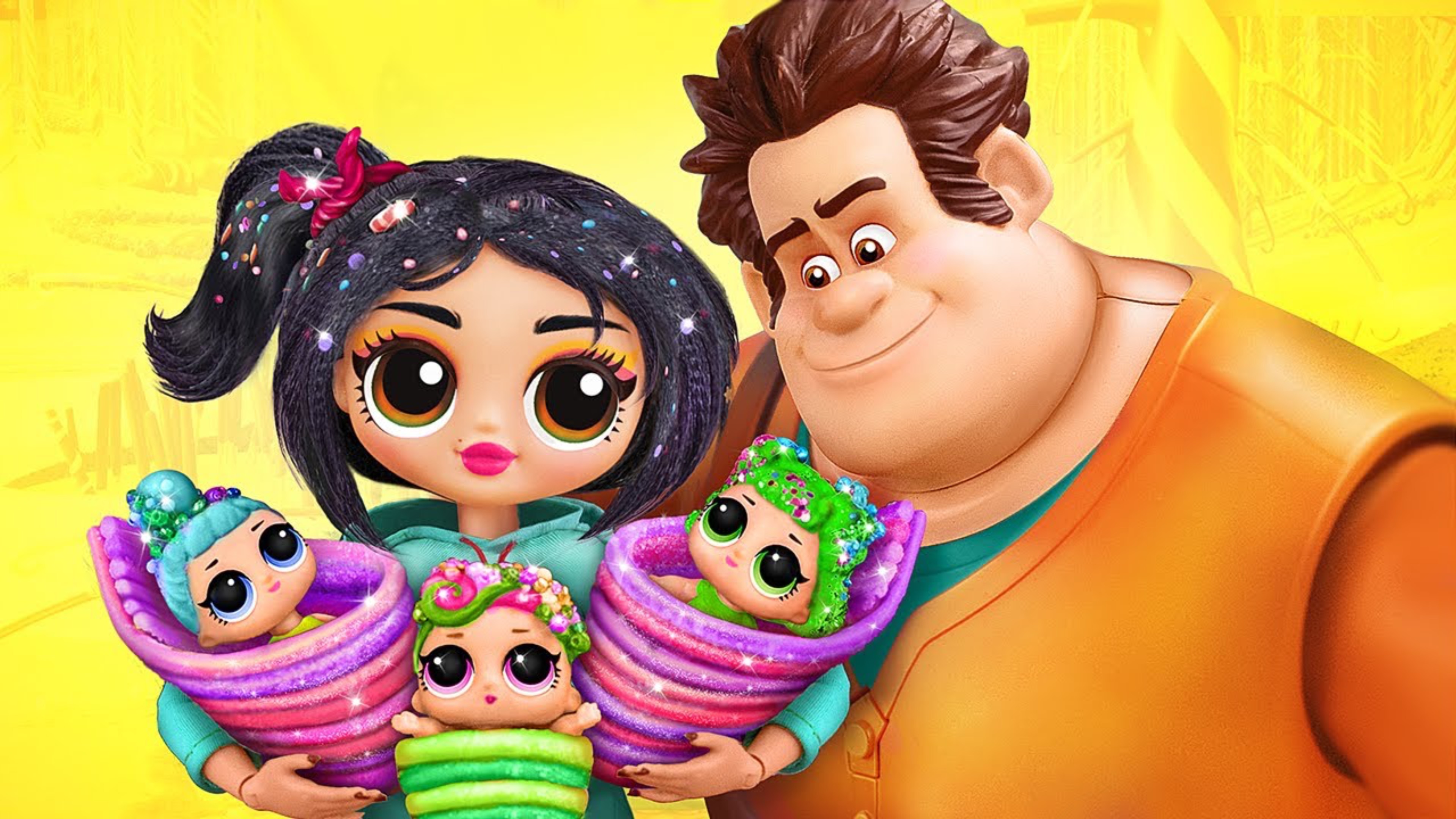 Ванилопа с детьми! 10 идей для кукол ЛОЛ смотреть онлайн