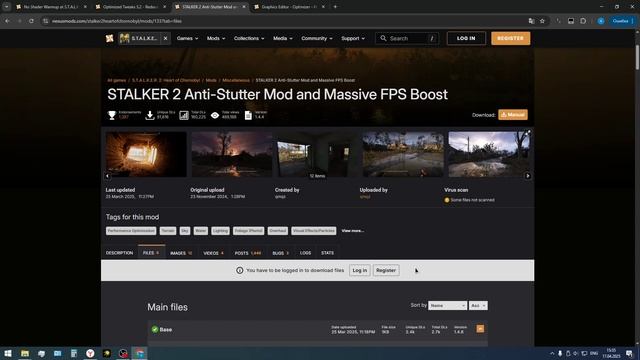 Как поиграть в Stalker 2 на любом пк!? Как поставить моды!?