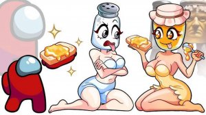 Амогус ПРОТИВ итальянских мемов БРЕЙНРОТА и игры кальмара