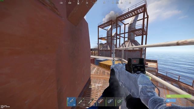 Как лутать маленькую нефтевышку в раст смотреть онлайн