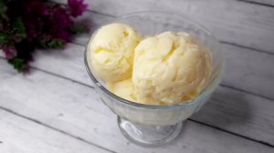 Домашнее мороженое без сливок