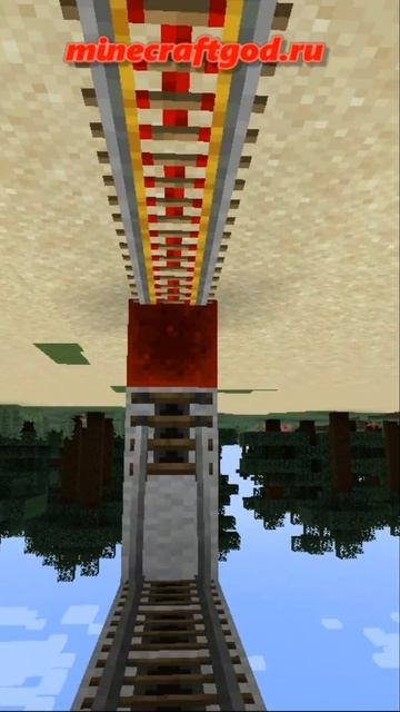 Вагонетка теперь ездиет на 360 градусов по вертикали #sho смотреть онлайн