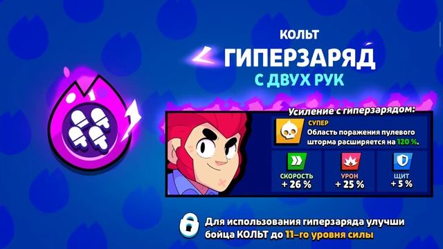 Открыл гипер заряд на.... В | brawl stars | #гиперзаряд #brawlstars #? смотреть онлайн