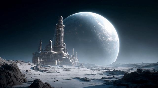 The Space Base - Space Ambient Music for Sleep [3Hz Binaural Beats]