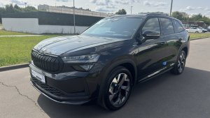 Обзор Skoda Kodiaq SportLine 2025 New из Казахстана, Чешской сборки