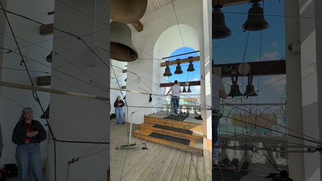 Колокольный звон в Новоиерусалимском монастыре, г. Ис?