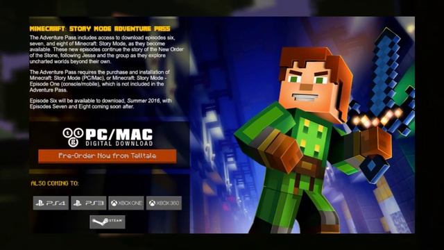Как УМЕР Minecraft: Story Mode?
