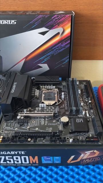 Ремонт Gigabyte Z590m #shorts