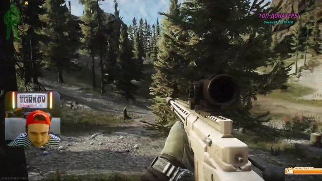 Снайпер Психопат - винтовка AXMC - Escape from Tarkov смотреть онлайн
