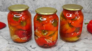 Жареный болгарский ПЕРЕЦ на зиму. БЕЗ СТЕРИЛИЗАЦИИ. Простой И быстрый РЕЦЕПТ.