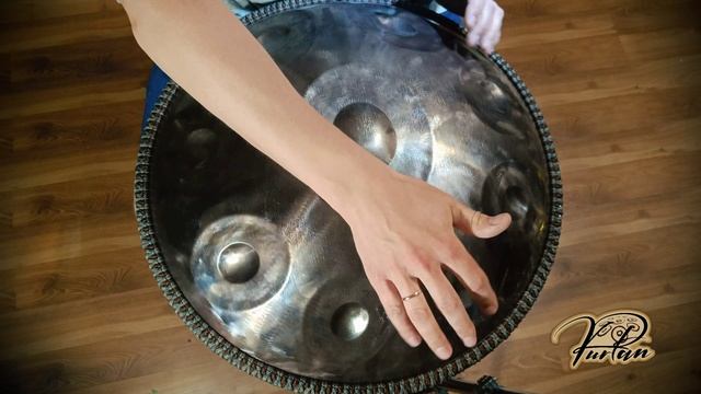 KurPan | Handpan D Romanian Hijaz 9 | D / G A A# C# D E F A | нержавейка