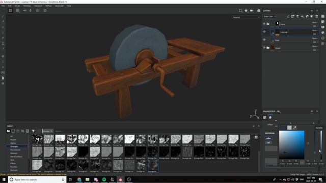 Level 2- Creating simple wood, metal and stone textures the easy way - Stylized Station's Crafting H