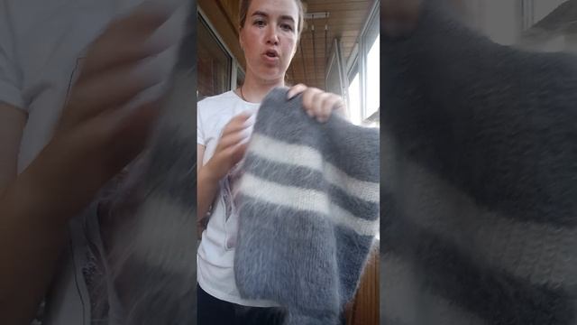 Вязаные изделия из козьего пуха. смотреть онлайн