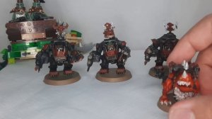 Моя коллекция орков из вархаммера 40.000