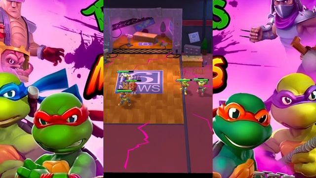 TMNT: Mutant Mandness!ПРОХОЖДЕНИЕ ИГРЫ!#1 смотреть онлайн