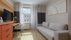 Уютный апартамент категории STUDIO площадью от 19 до 22 кв.м.