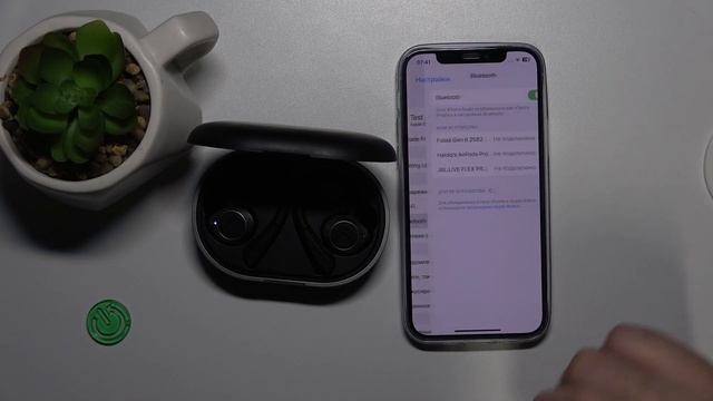 COMISO E6 | Как подключить наушники COMISO E6 к айфону - Сопряже