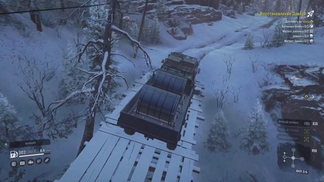 Snow Runner. Прохождение игры на PS5. Контракт: Восстановлени