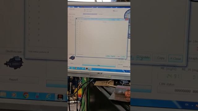 VP-Tester + PSG16Tool. Проверка насоса с ECU PSG16
