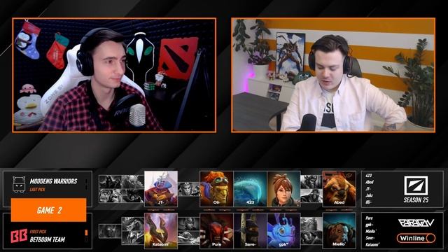 MOODENG WARRIORS vs BB TEAM - ХАЙЛАЙТЫ - DreamLeague S25 l DOTA2 смотреть онлайн