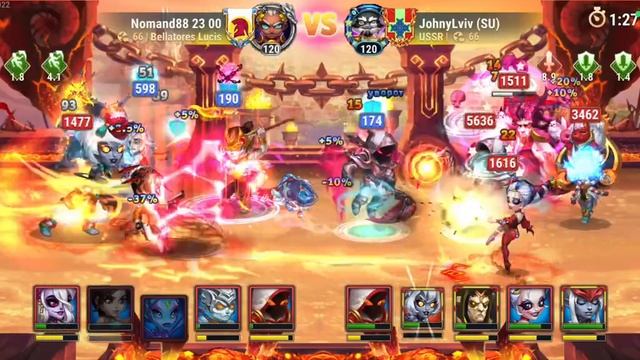 Хроники Хаоса. Мобильная. #1254. Тестируем Пич в защите. П