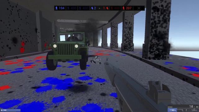 Ravenfield Играю на карте туннель,ПОЛНЫЙ ХАОС! (Батлфилд на