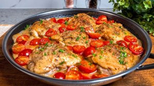 ТОП рецепт! САМЫЕ ВКУСНЫЕ куриные бедра на сковороде! Очень сочные и ароматные!