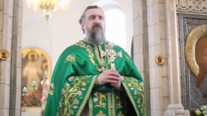 Проповедь благочинного Богородского округа протоиерея Марка Ермолаева в день Святой Троицы.