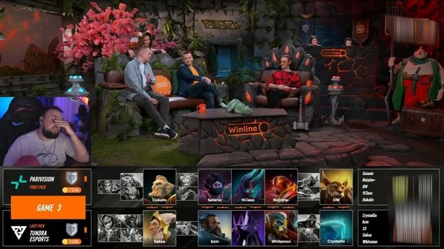 9PASHA и RODJER В ШОКЕ С ИГРЫ ЗА ФИНАЛ / PARIVISION VS TUNDRA смотреть онлайн