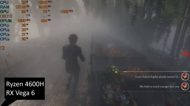 Clair Obscur: Expedition 33 на слабом ноутбуке (RX Vega 6)