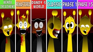 ✨ EVERY Sprunki Characters From Wenda Treatment | Все новые версии в сравнении! #sprunki #wenda