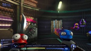 ПРОХОЖДЕНИЕ HIGH ON LIFE#2 БИТВА С ПЕРВЫМ БОССОМ И ЧТО ЗДЕСЬ