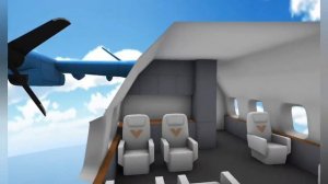 Что находится на конце карты в Turboprop flight simulator